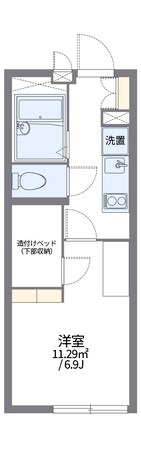 レオパレスシルバ　コートの物件間取画像